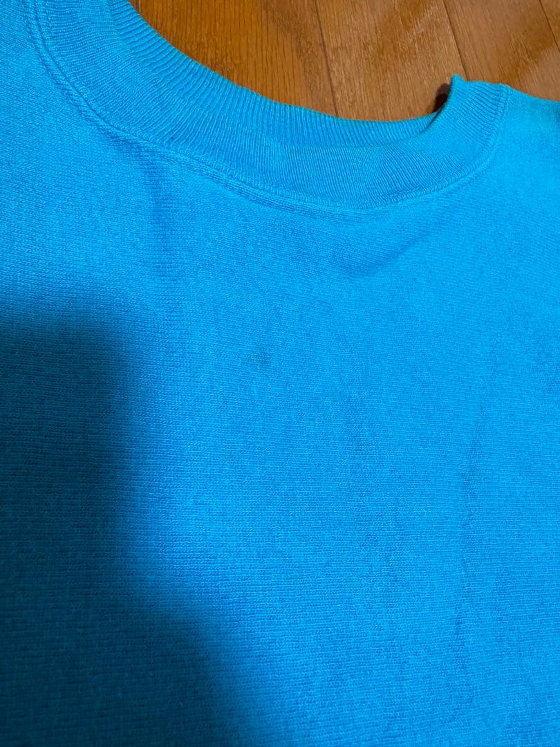 チャンピオン　リバースウィーブ 90s ブルー　水色　USA製　Mサイズ