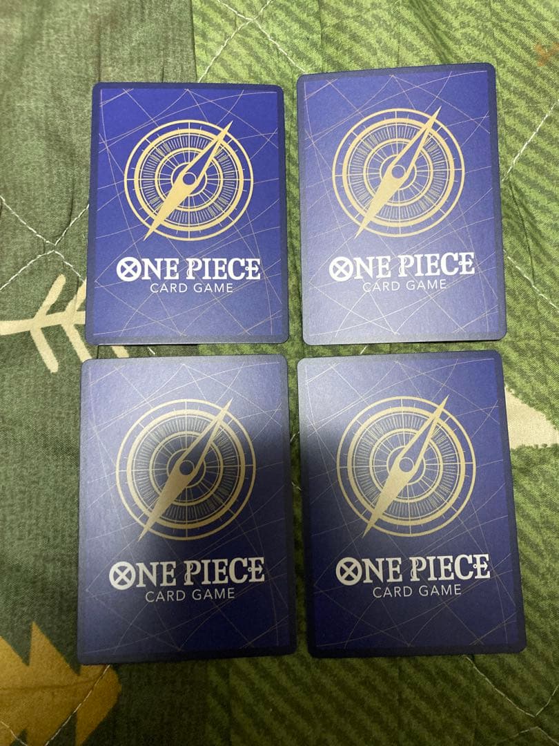 ナミ　OP08 sr パラレル　4枚セット　ワンピースカード