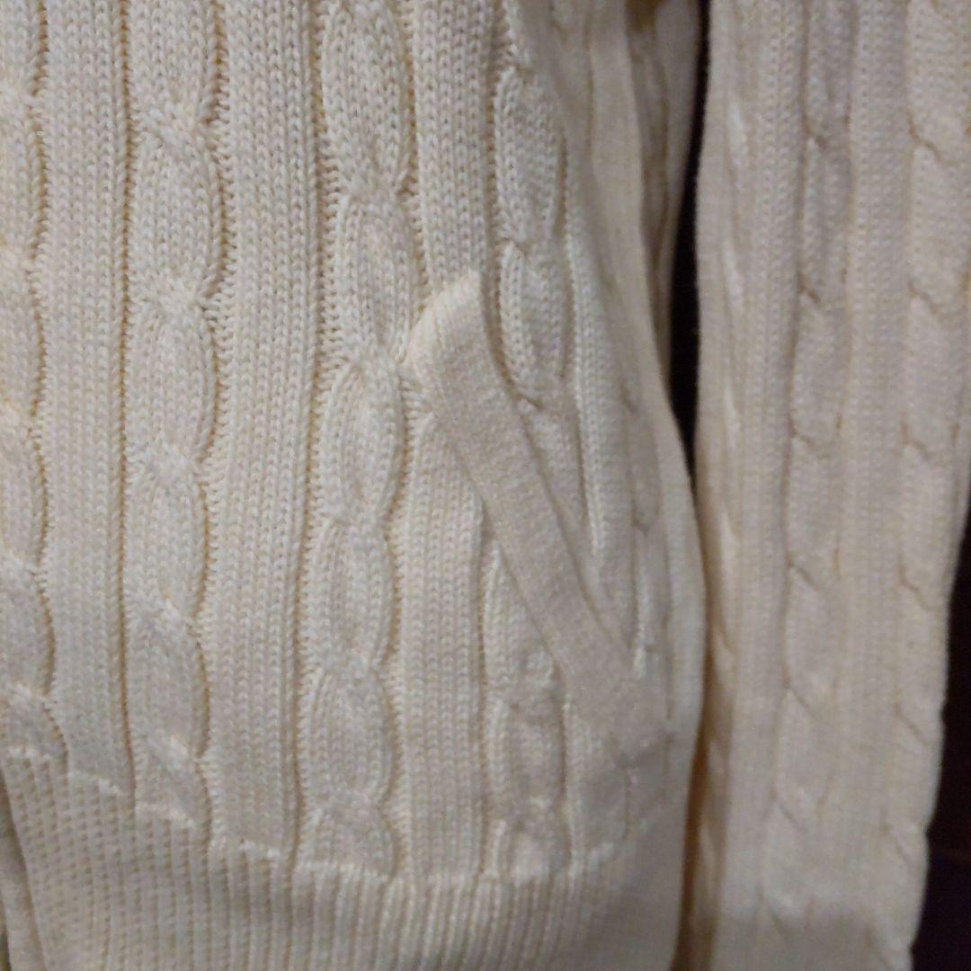 専用・ラルフローレン・ ニット セーター ・フルジップ・ポニー・M