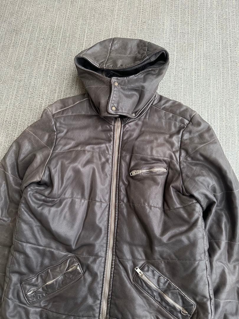 ジャケット・アウター \"giorgio brato\"lamb skin bomber jacket