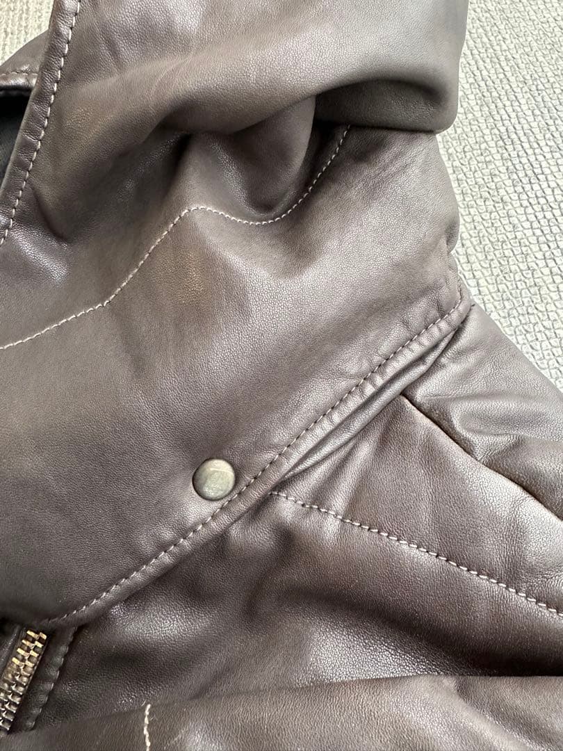 ジャケット・アウター \"giorgio brato\"lamb skin bomber jacket