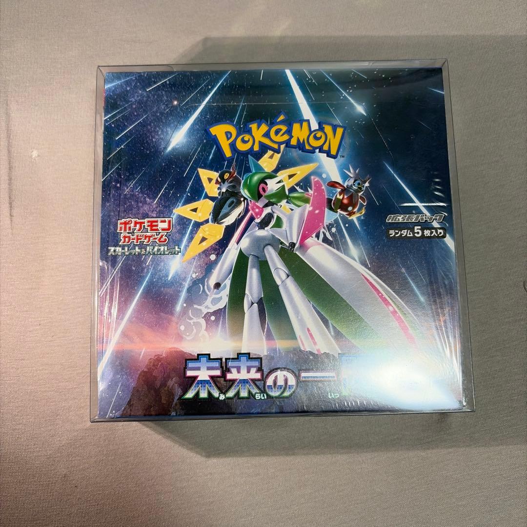 【新品未開封】ポケモンカード未来の一閃シュリンク付き1BOX