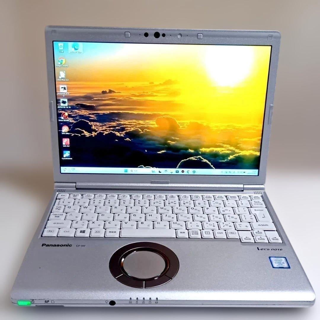 即日発送!すぐ使えるレッツノート/第8世代i5/大容量512GB/バッテリ優秀