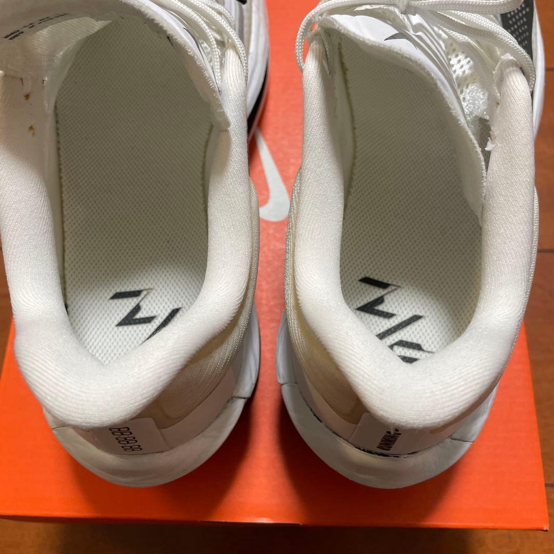 NIKE Zoom Fly 6 ホワイト/ブラック 26.0cm