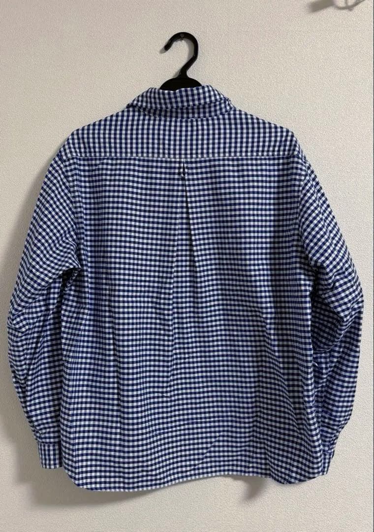 DANTON チェック柄 長袖シャツ 36