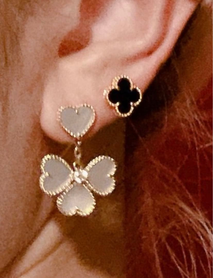 ヴァンクリーフ &アーペル　スウィートハートピアス(片耳用)