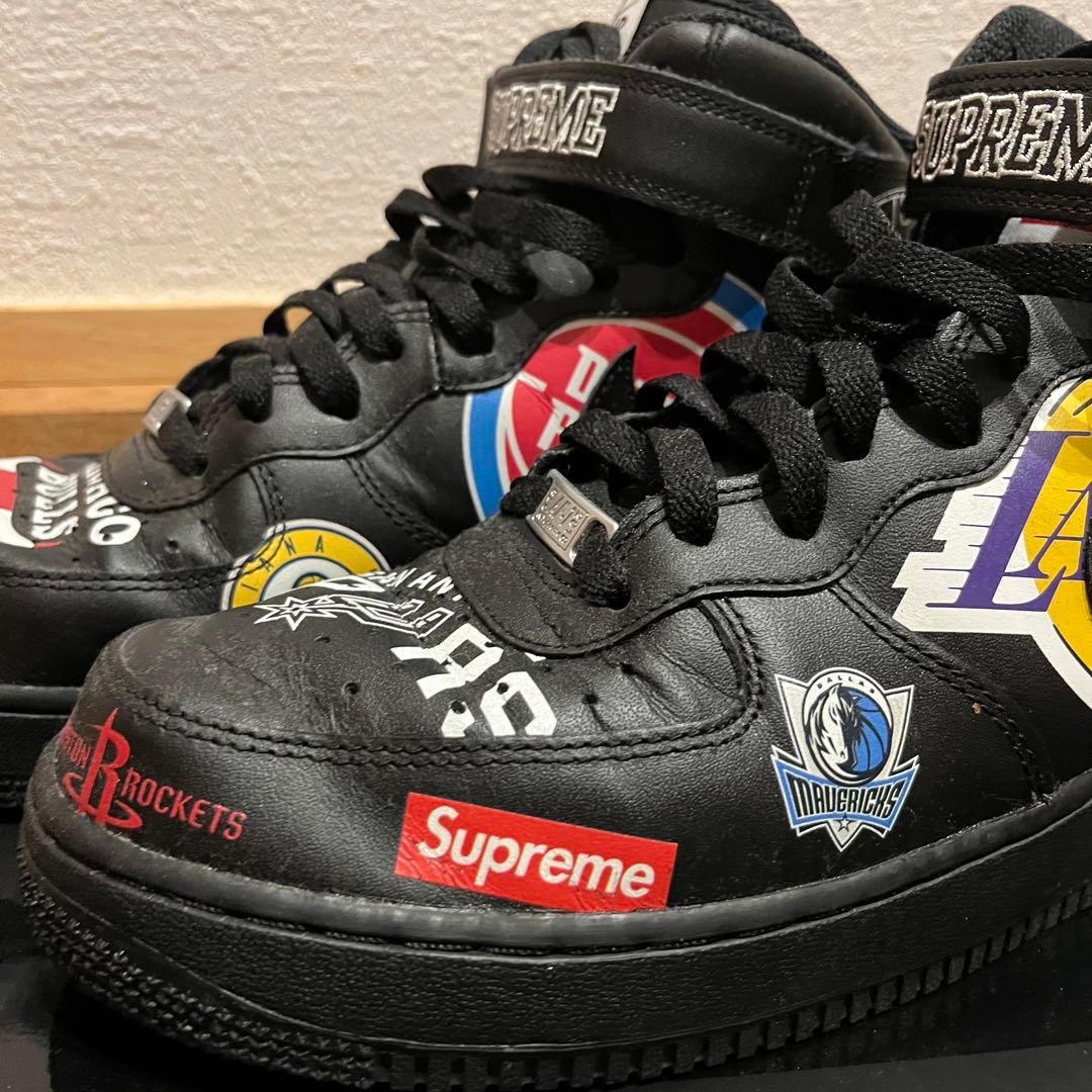 正規 ✨️NIKE AIRFORCE 1 MID07 SUPREME 28.5