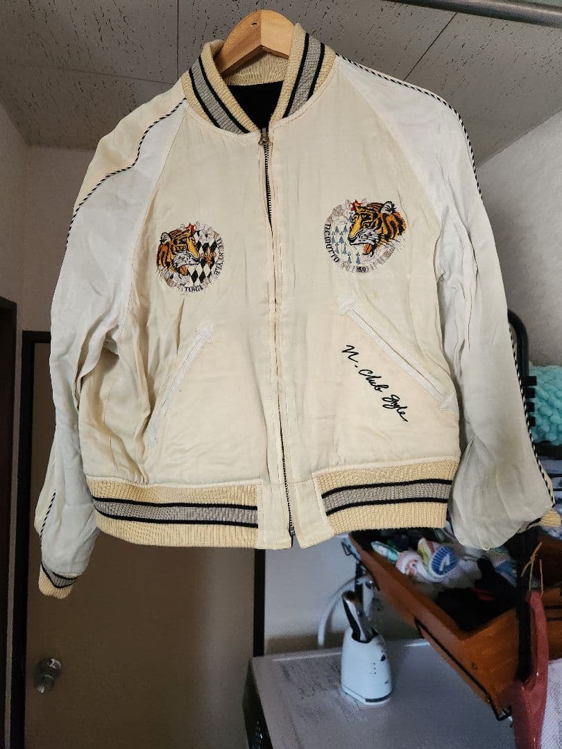 NICOLE CLUB リバーシブルスカジャン