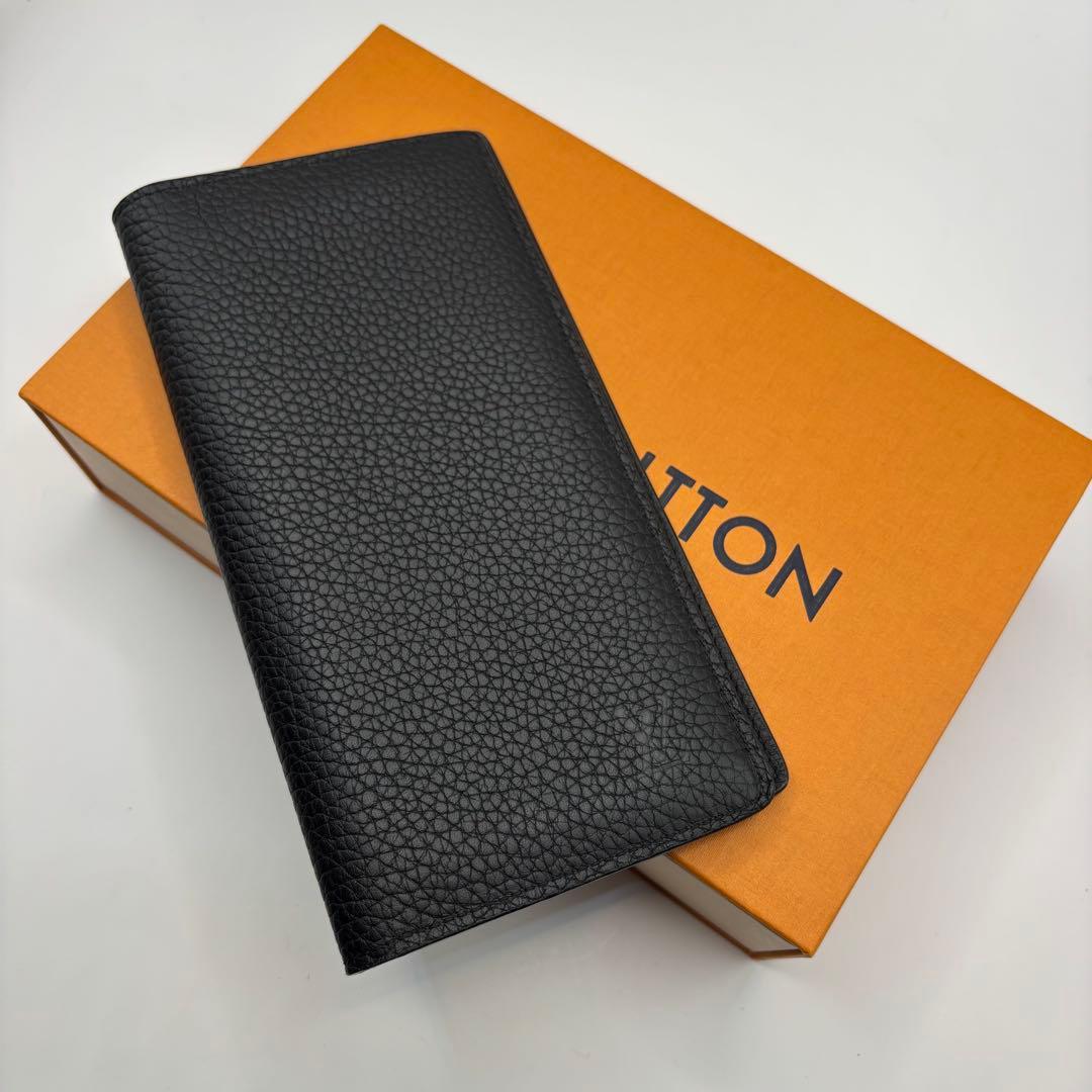 LOUIS VUITTON M58192 ブラック財布 ウォレット レザー 本革