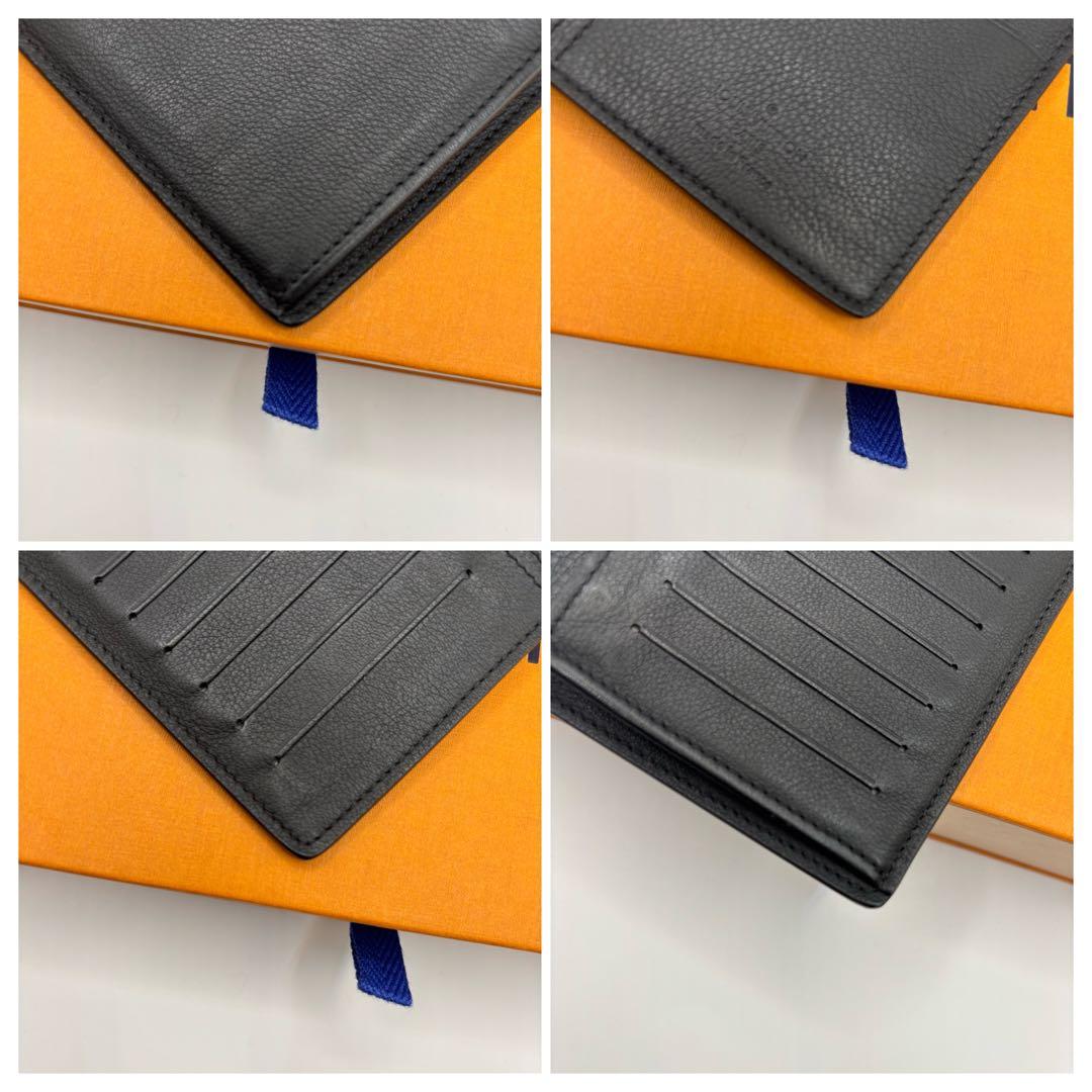 LOUIS VUITTON M58192 ブラック財布 ウォレット レザー 本革