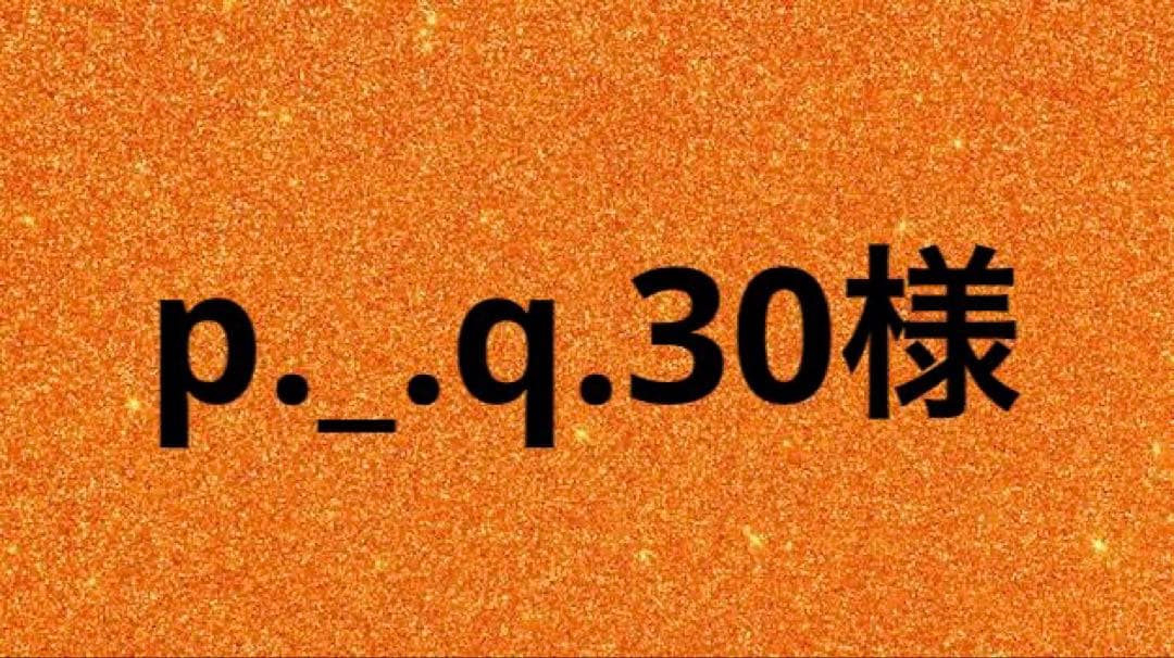 p._.q.30様
