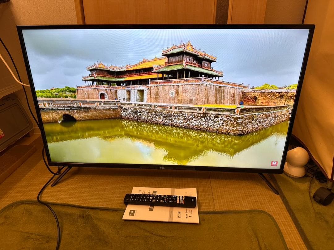 TCL 40S515 スマートテレビ　40型　アプリ内蔵式 21年製　超極美品！