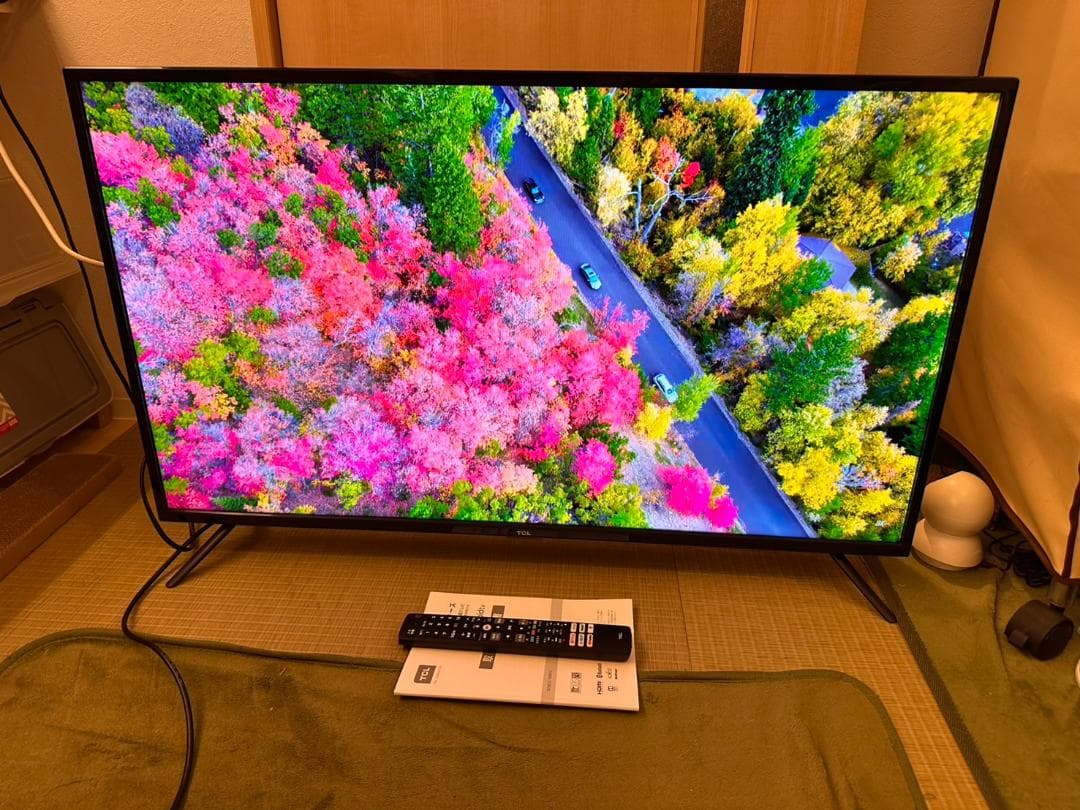 TCL 40S515 スマートテレビ　40型　アプリ内蔵式 21年製　超極美品！