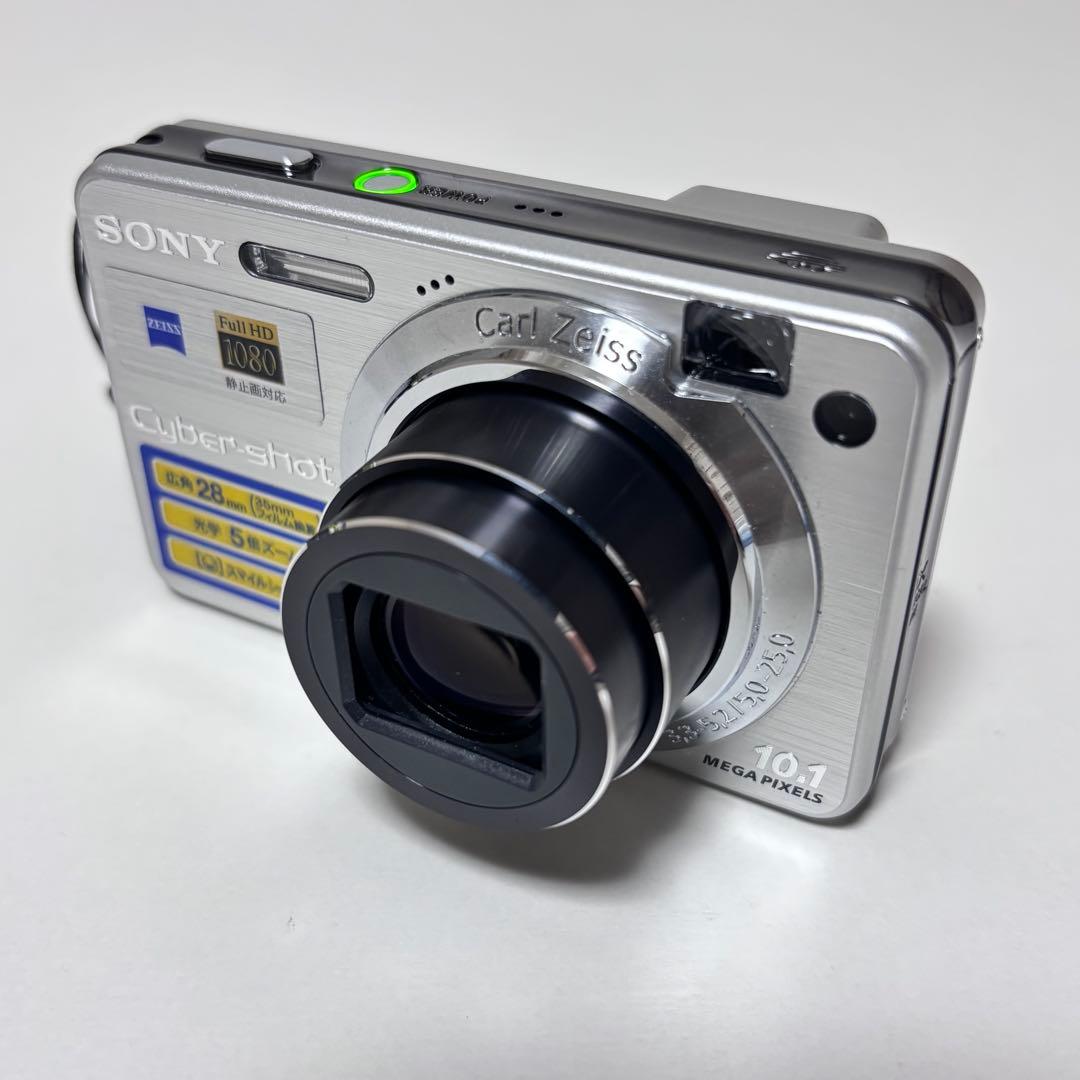 SONY Cyber-shot DSC-W170 デジカメ　コンデジ シルバー