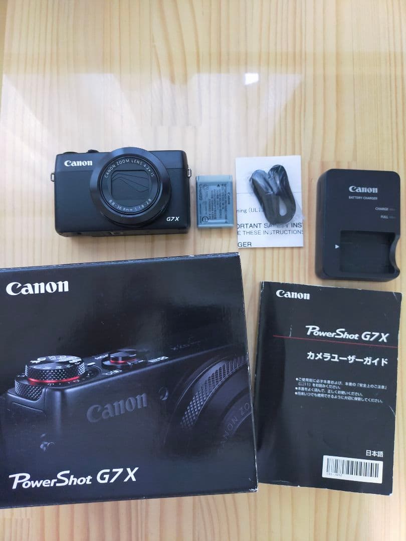実用美品 Canon キャノン PowerShot パワーショット G7X 元箱