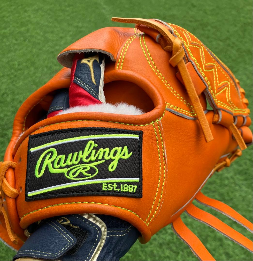 新品未使用　専用袋付　ローリングス　硬式　グローブ グラブ　投手