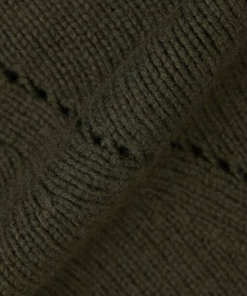 AP STUDIO CINOH ウールタートルネックプルオーバー