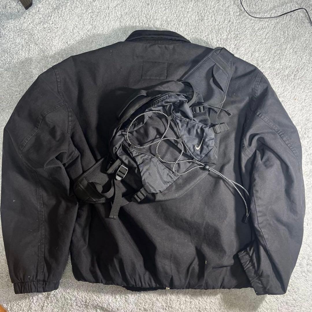 90s NIKE ボディバッグ ウエストバッグ y2k ワンショルダーバッグ