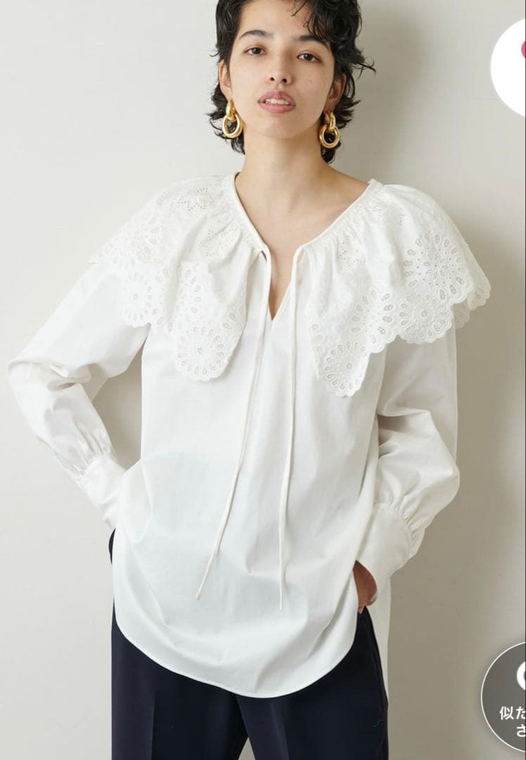 ウィムガゼット 【Col Pierrot/コルピエロ】オリジナルレースブラウス