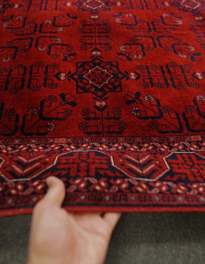 Syo アフガニスタン絨毯 カールモハメディ ビルジク ペルシャ絨毯