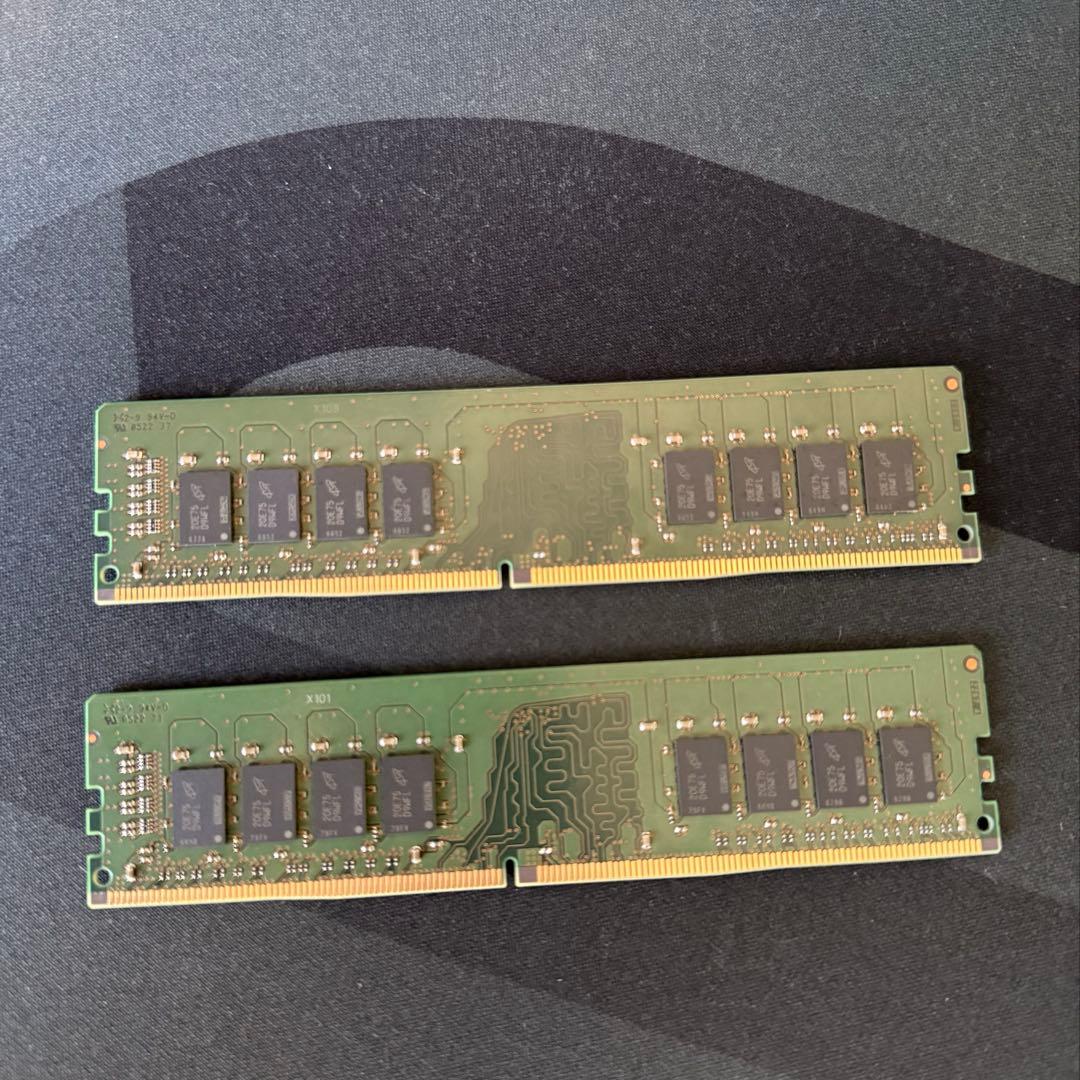 Crucial DDR4 32GB（16GB × 2） 3200MHz メモリ