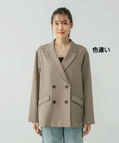 GLOBALWORKウツクシルエットWクロスジャケットとウツクシルエット極み　黒