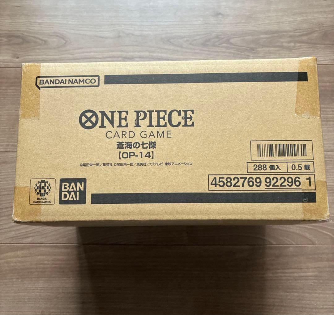 蒼海の七傑　1カートン　未開封　ワンピカード
