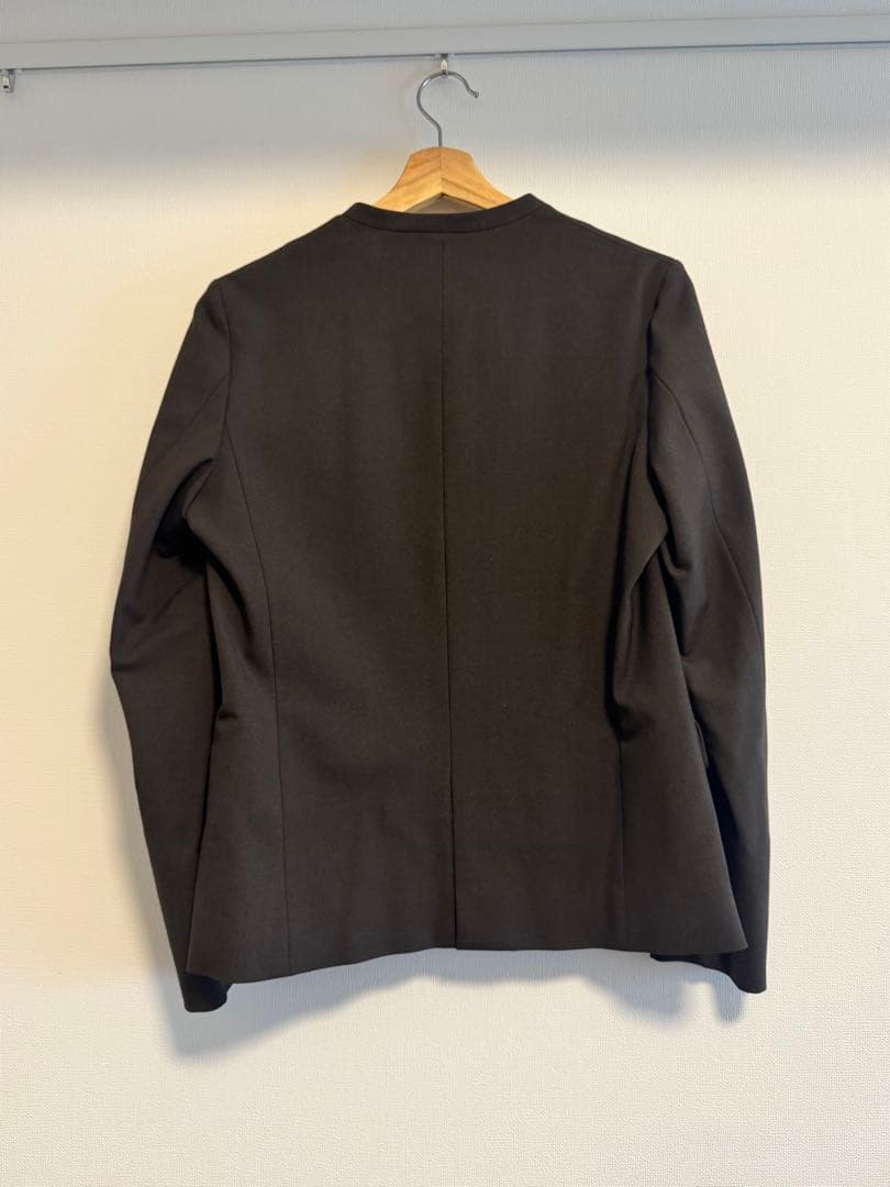 PLST　ブラッシュドバック　セットアップ　スーツ上下 ブラウンM