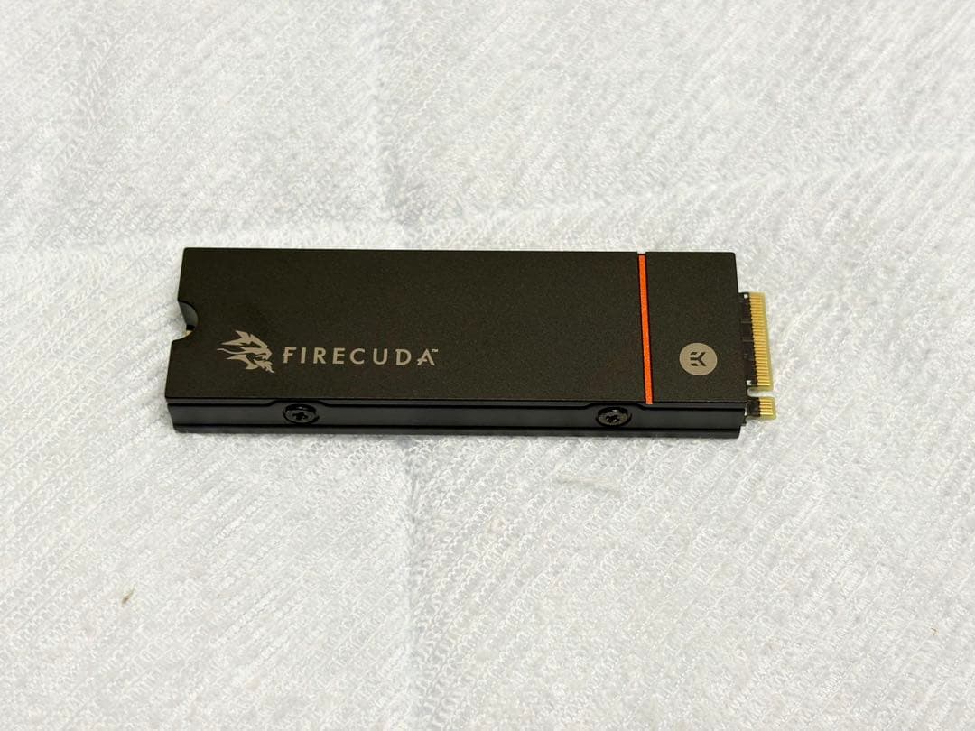 FireCuda 530 2TB NVMe M.2 SSD ヒートシンク付き