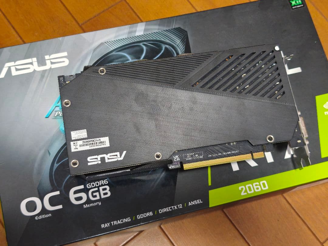 グラフィックボード・グラボ・ビデオカード ASUS GeForce RTX 2060 OC 6GB