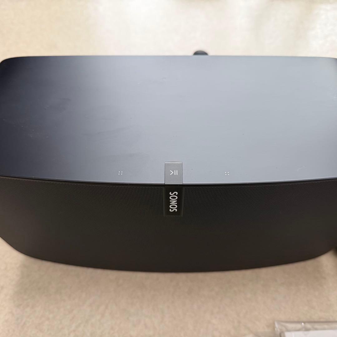 SONOS PLAY:5 Gen2（ブラック）2台 ジャンク扱い／動作確認済み