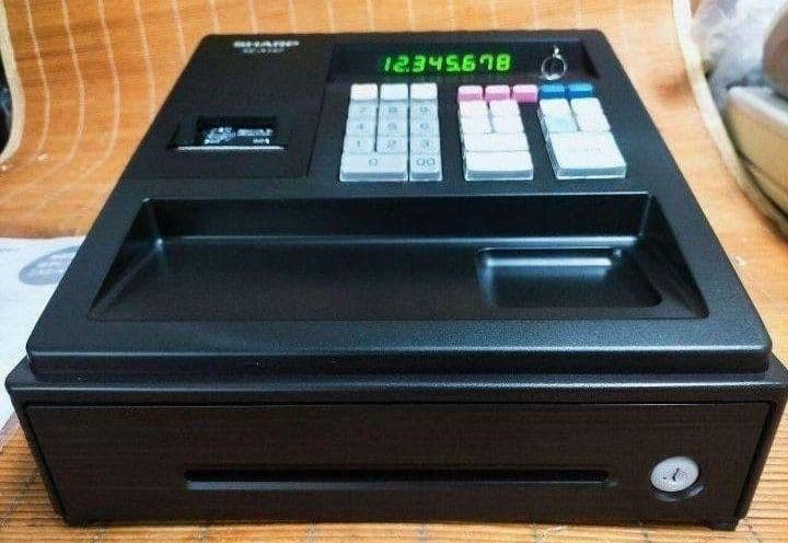 シャープレジスター　XE-A147　PC連携売上管理フル設定無料　910090