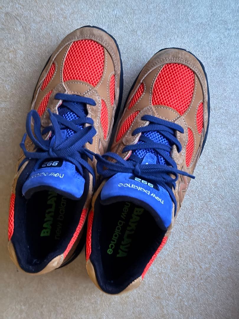 靴 New balance action bronson 992 27cm