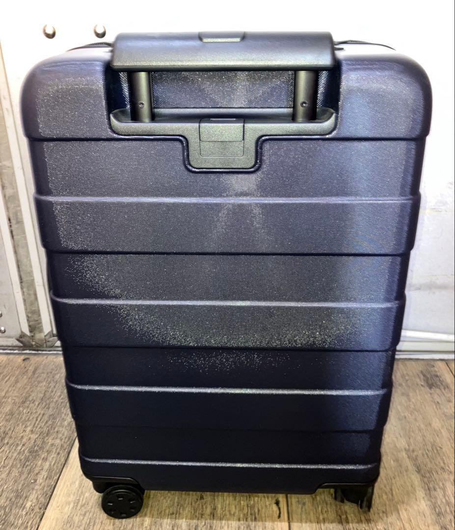 【美品】　無印良品　バーを自由に調節できる　ハードキャリーケース（36L）黒