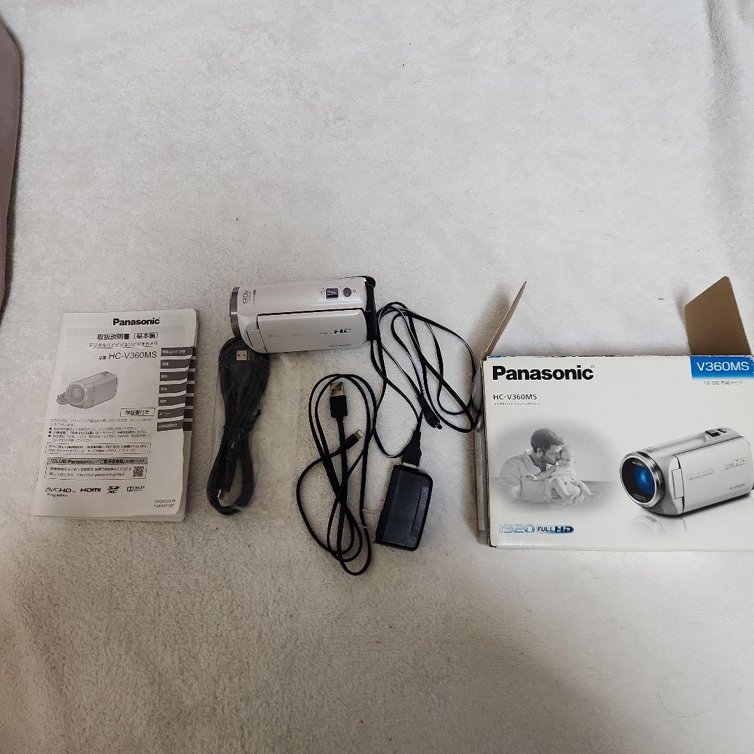 Panasonic HC-V360MS ビデオカメラ 本体