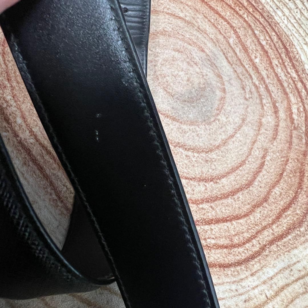 PRADAレザーピンバックルベルト2CC001 プラダ　ビジネス