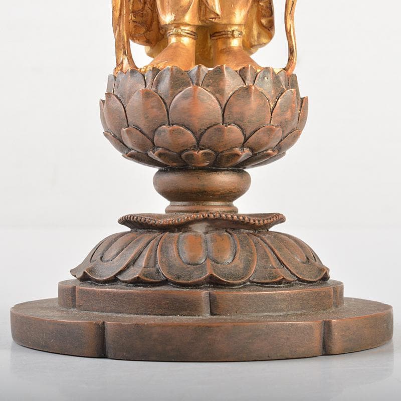 仏教美術　樹脂製　レプリカ　仏像　置物　M　R7189