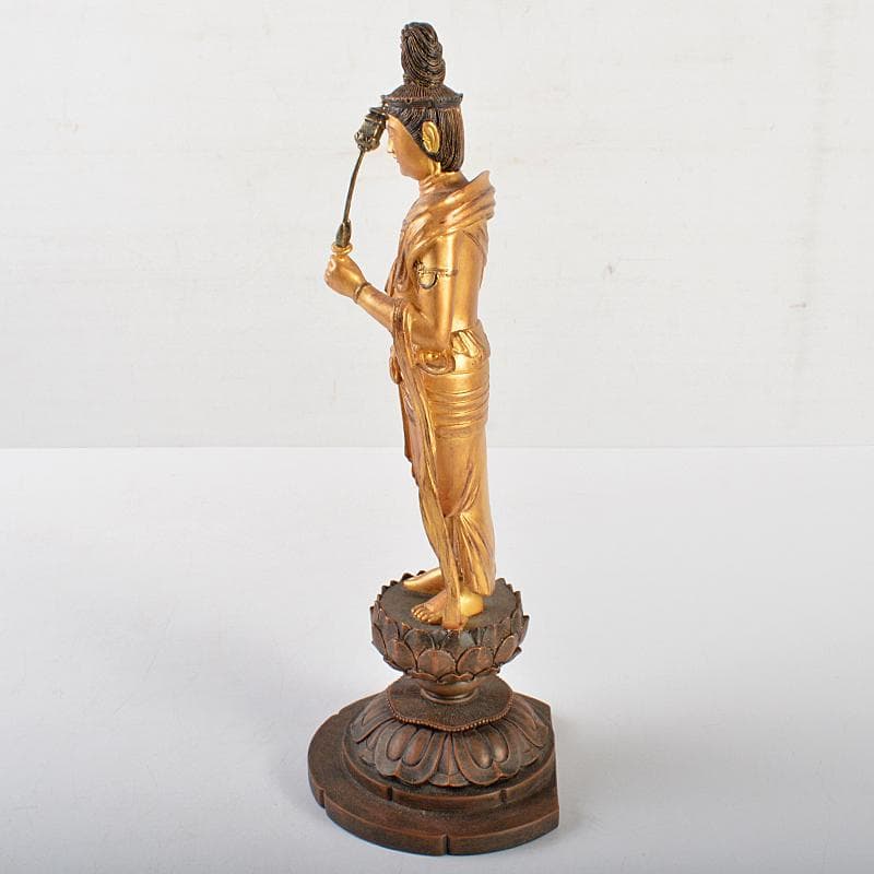 仏教美術　樹脂製　レプリカ　仏像　置物　M　R7189