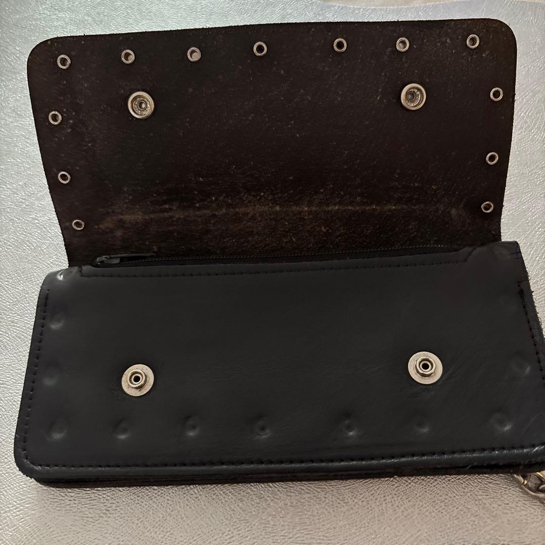 【ヨギボー】ハーレーダビッドソン スタッズ付き長財布