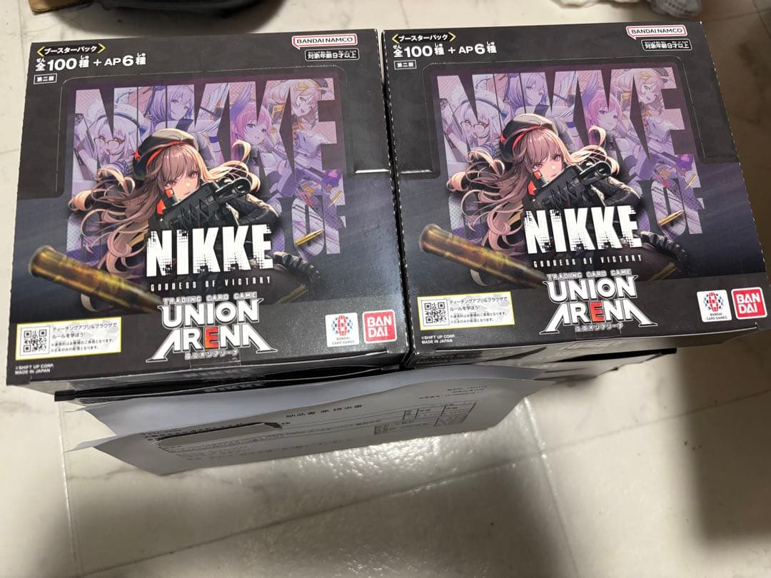 NIKKE 勝利の女神 ユニオンアリーナ 10box 未開封