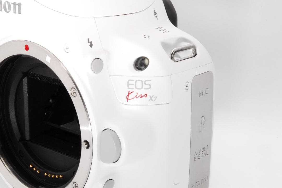 ライライ Canon EOS Kiss X7ホワイト レンズセット