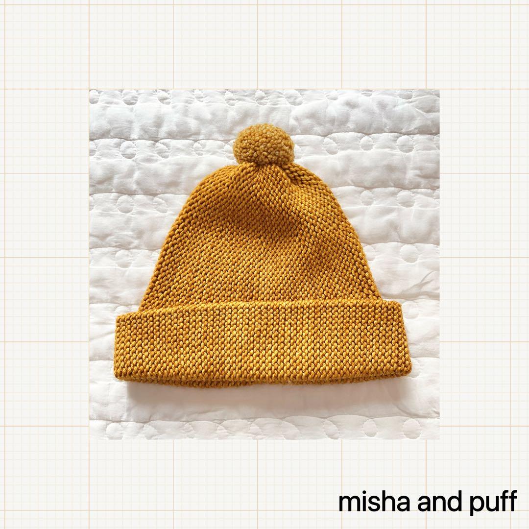 帽子 misha and puff gutterhut 12-24m marigold