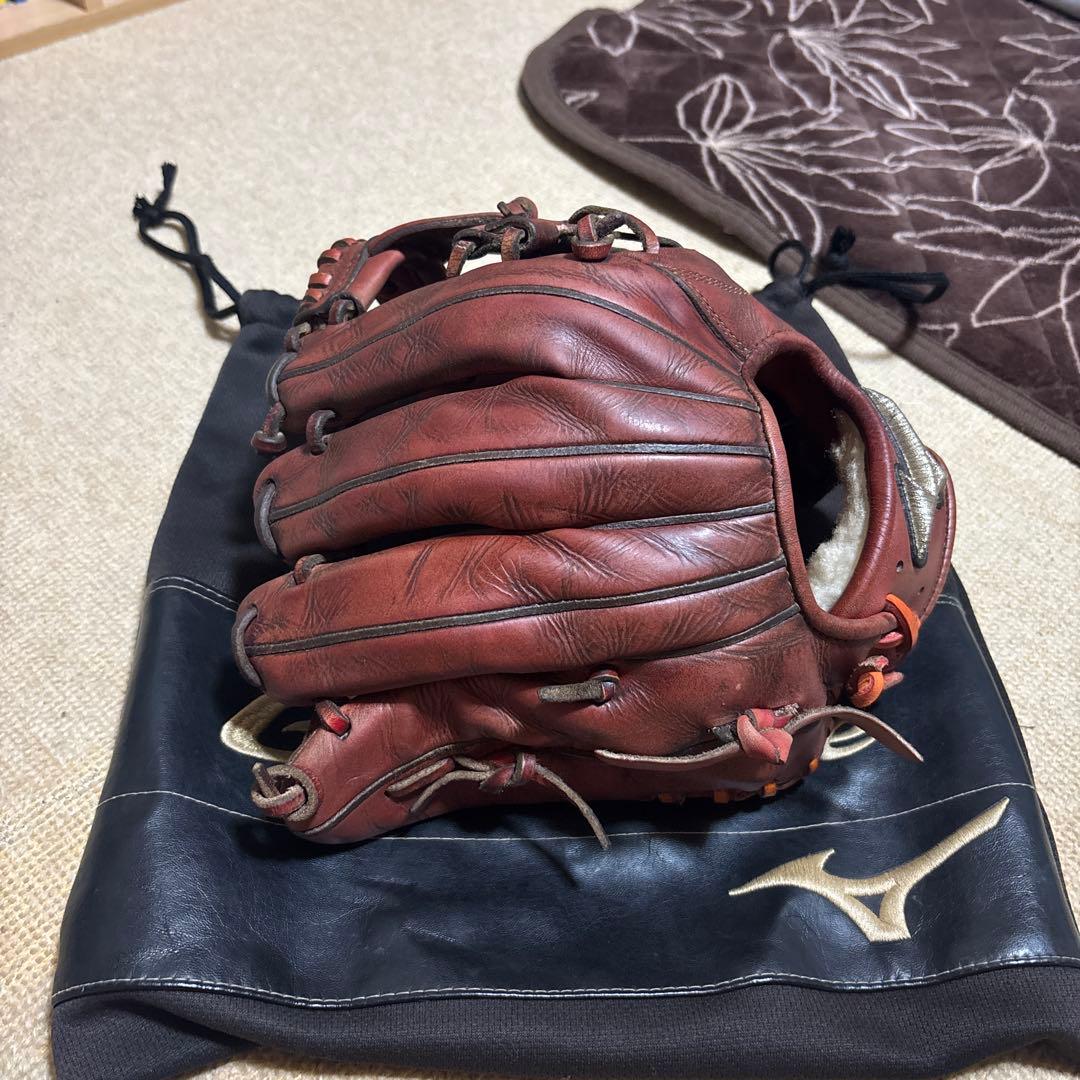 グローバルエリート　インフィニティ　硬式用内野手グローブ　収納袋付き
