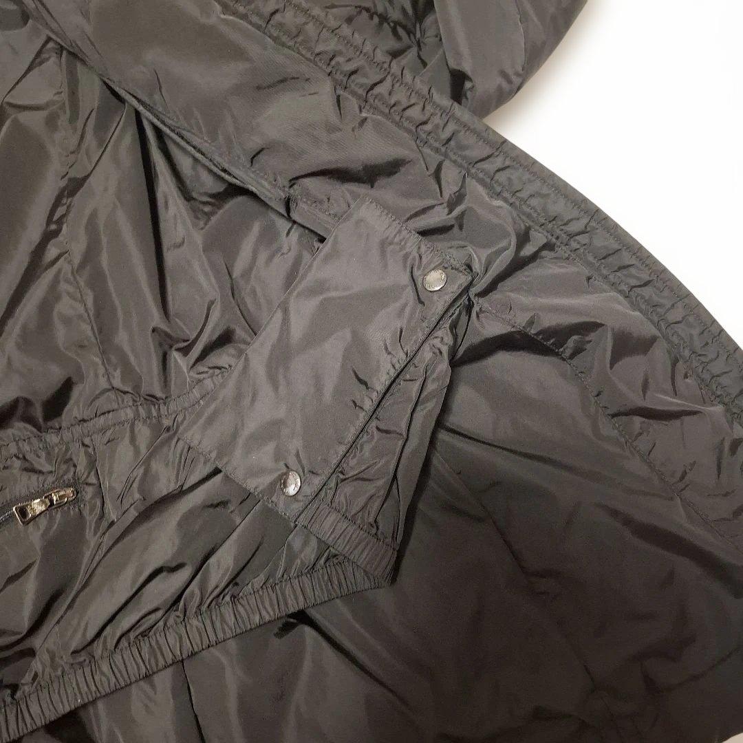 【PRADA　SPORT】ブラック　ナイロン(中綿)ジャケット　 レディースS