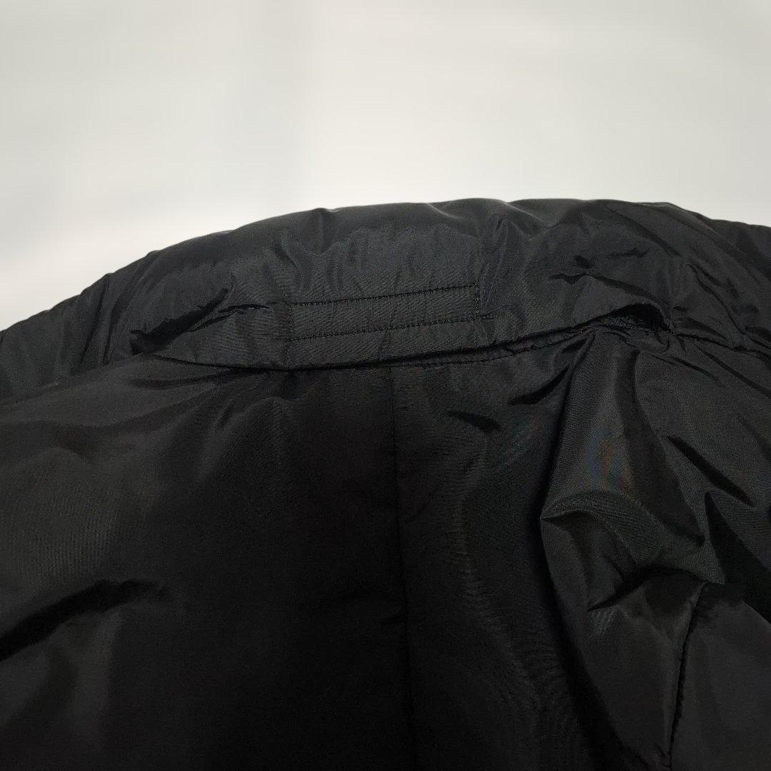 【PRADA　SPORT】ブラック　ナイロン(中綿)ジャケット　 レディースS