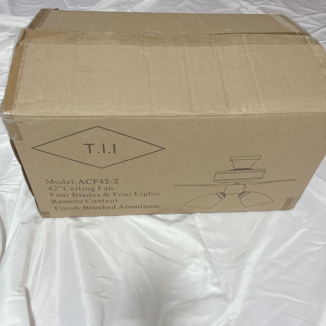 【新品未使用】東京インテリア シーリングファンライト リモコン付