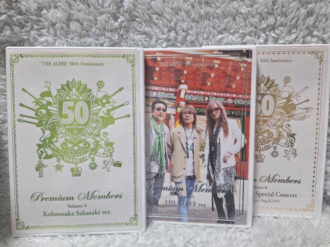 THE ALFEE 50th Anniversary DVD vol.1〜6