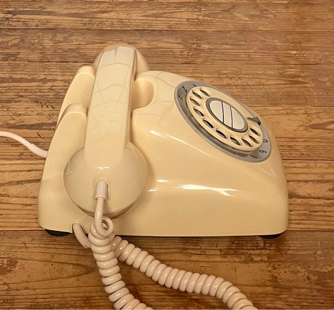 黒電話 昭和 電話 レトロ ダイヤル 電電公社 岩崎通信 ビンテージ 古道具