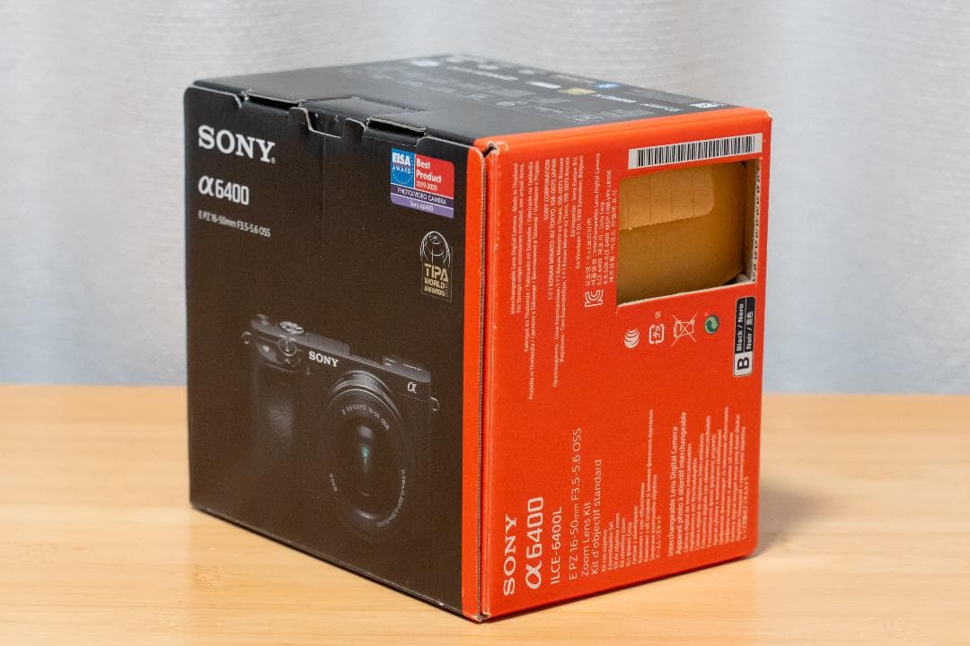 Sony α6400 パワーズームレンズSELP1650付属シャッター3605回
