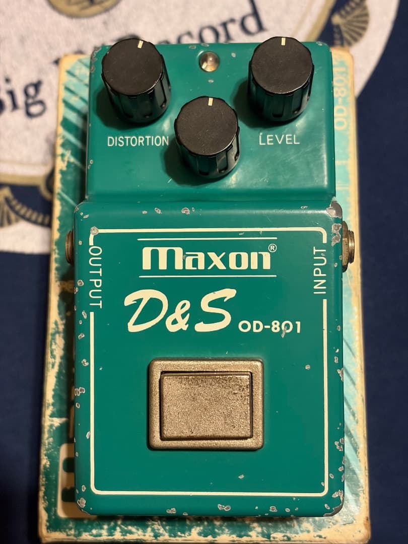 ウ*ズ様 Maxon D&S OD-801ディストーション/ファズ(箱有)